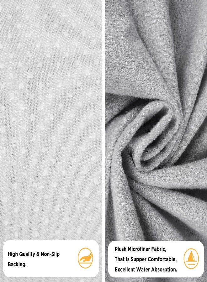 DREAMANIA Waterproof Seat Cover Towel, Premium Sweat Carseat Protector, Perfect for Universal Anti-Slip Car Truck SUV Seat, Great for Surfing Yoga Gym Workout, Gray - Image 4