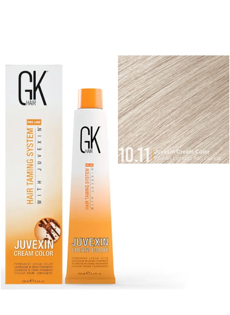 GK Hair Hair Dye 10.11 Intense Light Ash Blonde 