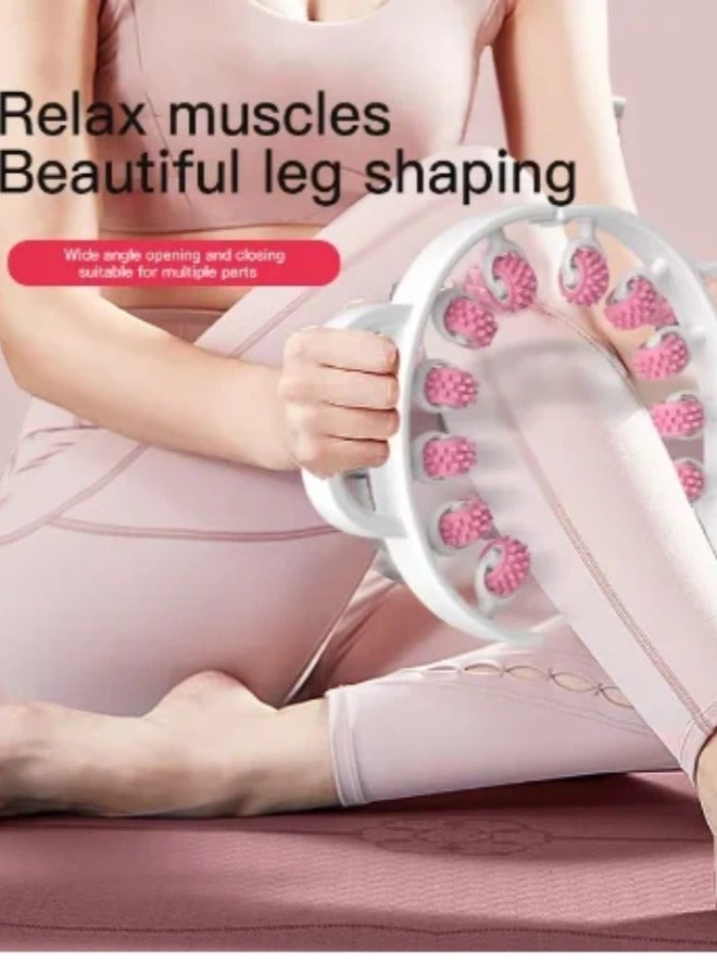 Generic Leg Massager Ring Shaping Muscle Relaxation Handheld Household Multifunctional Yoga Fitness Leg Beauty Slimming Roller  - Image 1