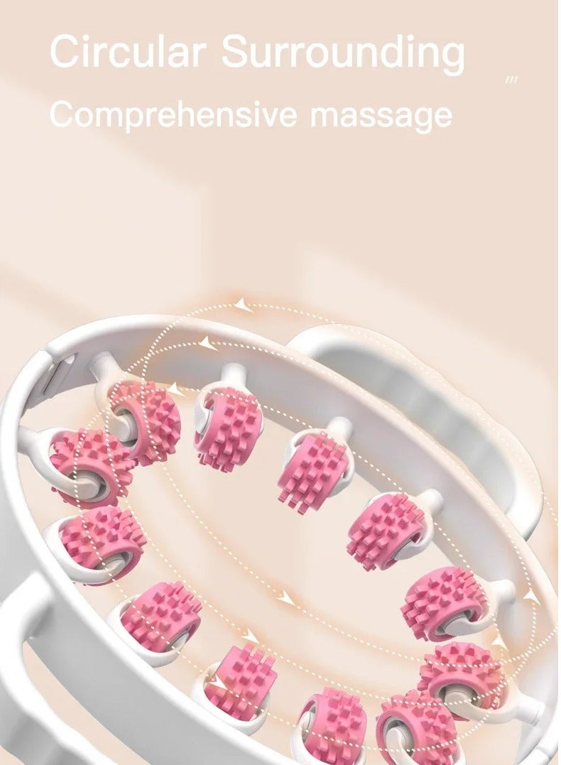 Generic Leg Massager Ring Shaping Muscle Relaxation Handheld Household Multifunctional Yoga Fitness Leg Beauty Slimming Roller  - Image 4