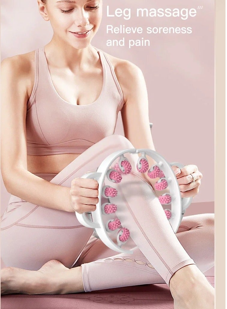 Generic Leg Massager Ring Shaping Muscle Relaxation Handheld Household Multifunctional Yoga Fitness Leg Beauty Slimming Roller  - Image 5