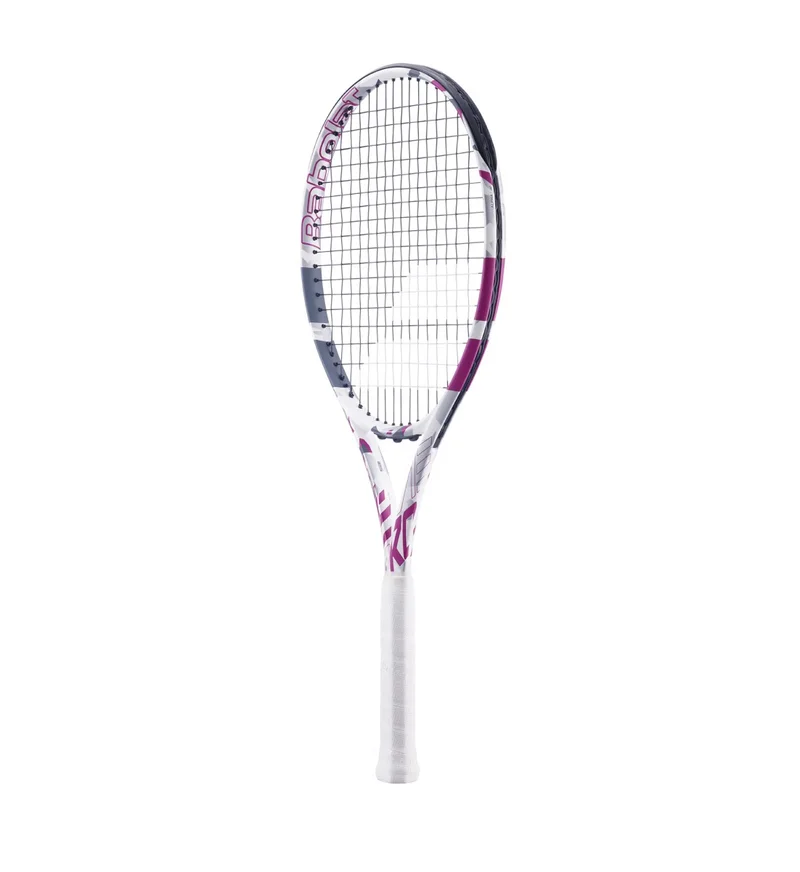 بابولات Babolat Tennis Rackets EVO AERO LITE PINK STRUNG, White Pink, 102519