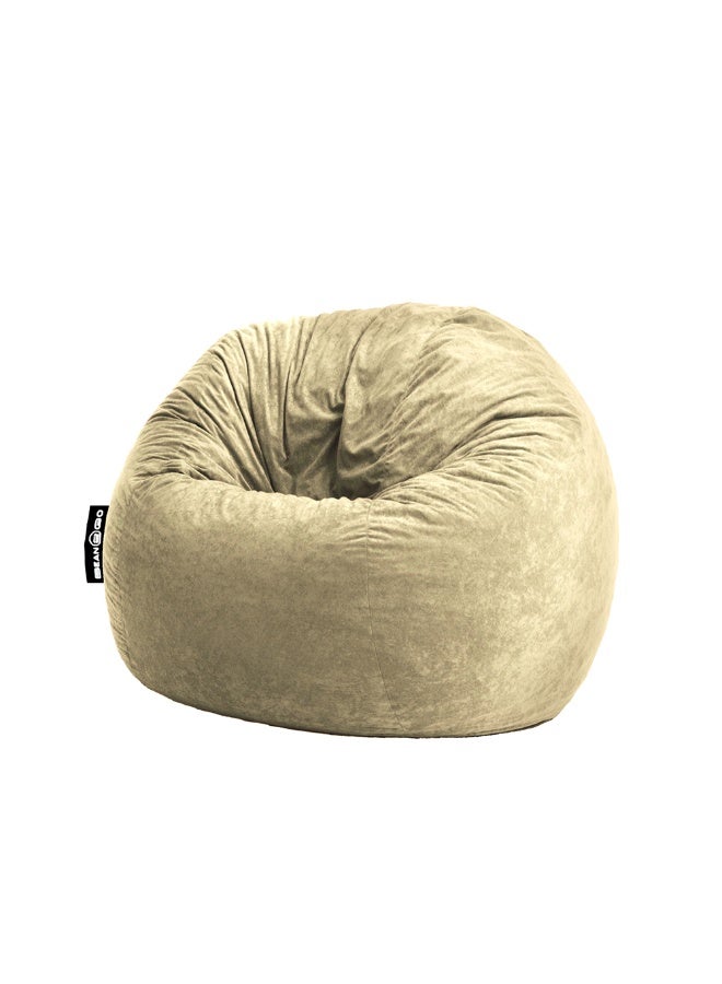 بين تو جو بين باج عملاقة قماش بايج 110*90سم - Image 2