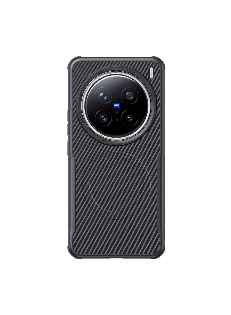 general Compatible with vivo X300 Pro Magnetic Phone Case Full-Coverage Shock-Resistant Protective Case MagSafe Compatible with Strong Magnetic Attachment - Image 4