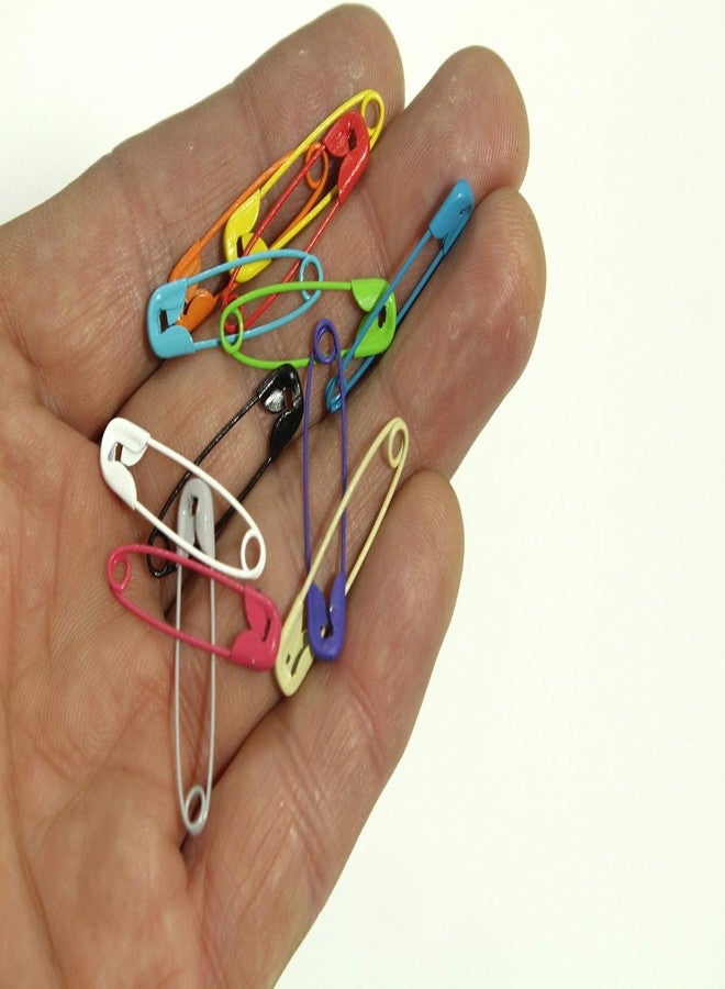 All In One Multicolor Metal Clothing Accessories Trimming Fastening Safety Pins for DIY Craft Sewing (Multicolor 30mm 100pcs) - Image 3