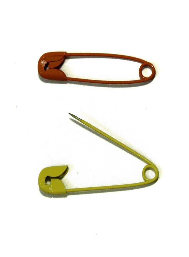 All In One Multicolor Metal Clothing Accessories Trimming Fastening Safety Pins for DIY Craft Sewing (Multicolor 30mm 100pcs) - Image 2