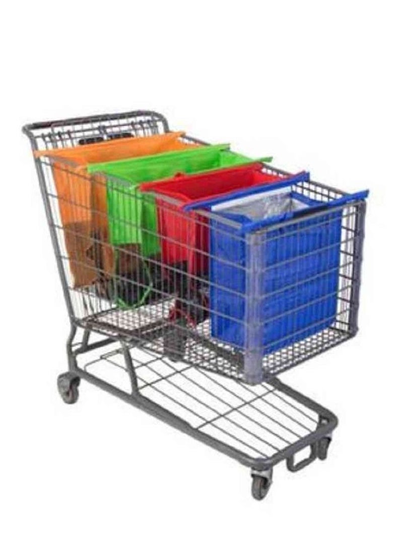 UKR - UKR Set of 4 Shopping Bags - Eco-Friendly Reusable Tote Bags for Groceries and Everyday Use - Image 1