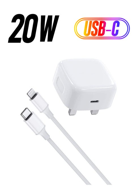 "Ultimate Efficiency Unleashed: USB-C 20W Fast Charging Adapter for Swift Power Delivery"