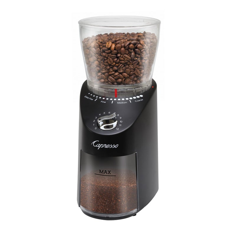 Capresso Capresso Infinity Plus Conical Burr Grinder Black 