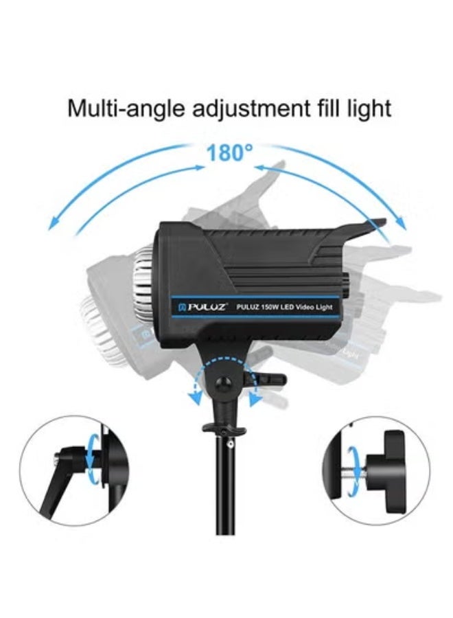 PULUZ 150W LED Continuous Photography Light - Dual Color Temperature with Remote Control - Image 2