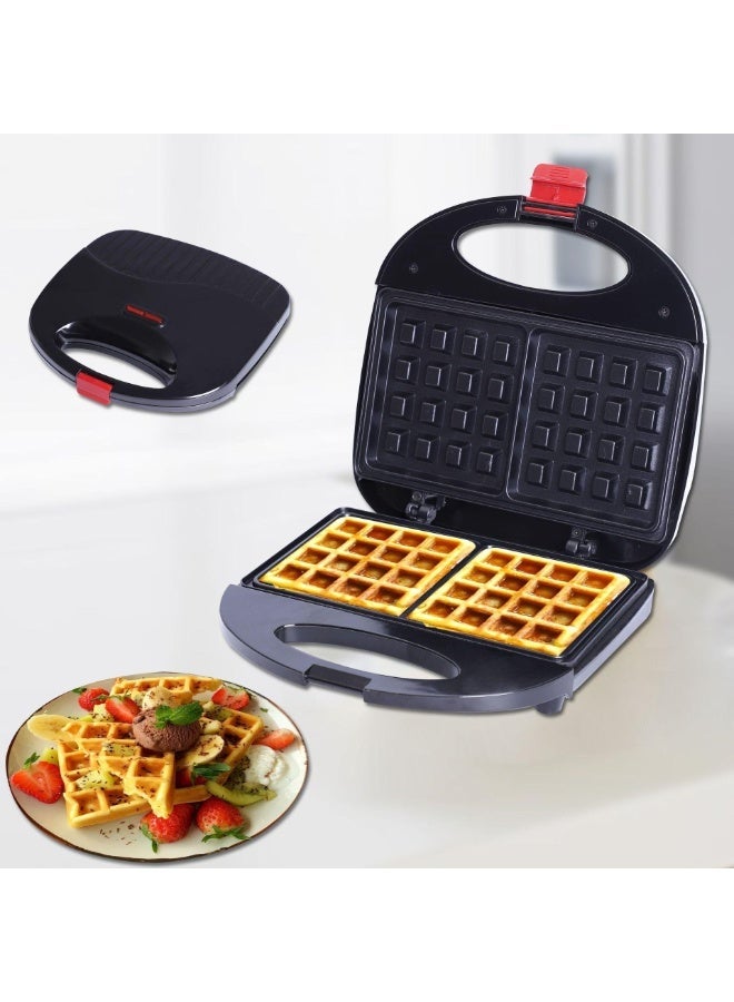 sokany 7-in-1 Multi-Functional Snack & Sandwich Maker - 750W Electric Griller with Detachable Non-Stick Plates for Waffles, Donuts, Samosas, Omelets, and Panini - Ideal for Ramadan Iftar & Suhoor Preparations - Image 1