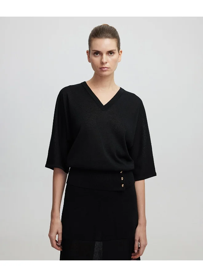 Ipekyol  Buttoned Knit Top for Women | Best Price UAE