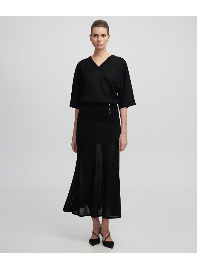 Ipekyol Buttoned Knit Top - Image 1