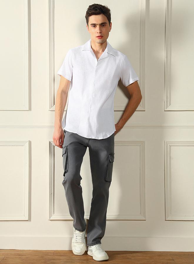Dennis Lingo Mid Rise Straight Fit Cargo Stretchable Jeans - Image 4