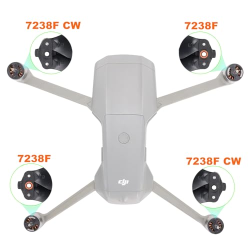 CQT (12Pcs) Air 2 S 2s Propellers Blades + Propeller Holder Strap Compatible with DJI Air 2s / Mavic Air 2 Props Propeller Wings Replacement Accessories Low-Noise and Quick-Release Props - Image 4