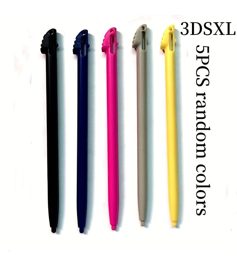 5pcs Colorful Plastic Stylus Pen Set Compatible with Nintendo 2DS 3DS XL Consoles - Image 2