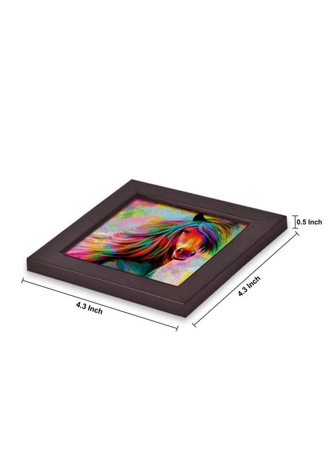 Paper Plane Design Tea Coffee Coaster Set Wooden Decorative Coasters Set. Home and Office Wooden Coasters Design 225 - Image 4