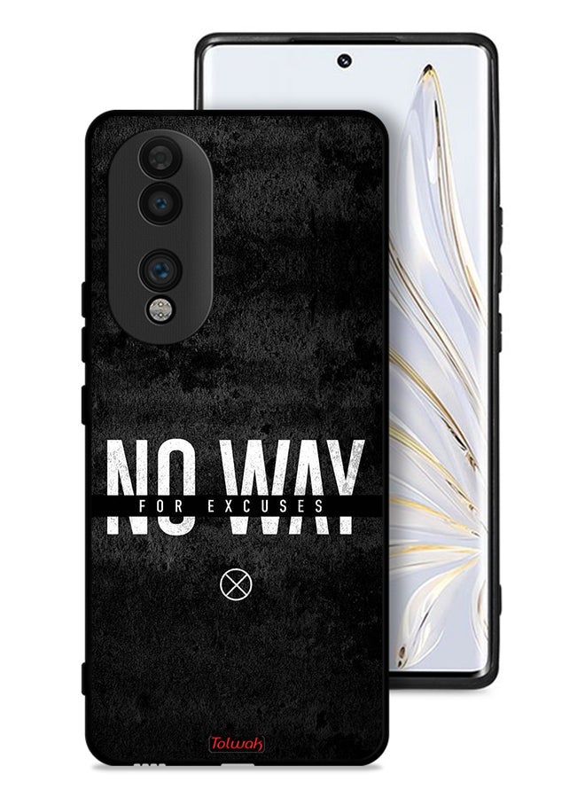 Tolwak Honor 70 Protective Case Cover No Way For Excuses - Image 1