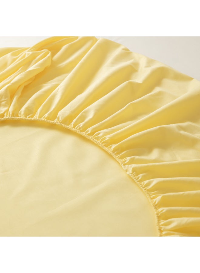 تانجبلب طقم ملاءات  استيك قطنيه 180cm سرير سادة من 3 قطع (2 كيس وسادة + ملاءة واحدة) للفنادق والمنازل والقرى السياحية - Image 5