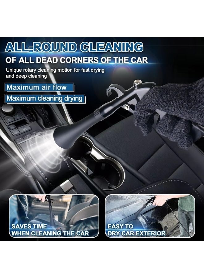 HOMESTAR Car Cleaning Gun Detailing Interior Dryer Air Blow Gun, High Pressure Blower Gun, Car Detailing Kit Interior Cleaner, Car Detailing Tools for Car Quickly Blasts Dirt and Dust Works with Air - Image 4