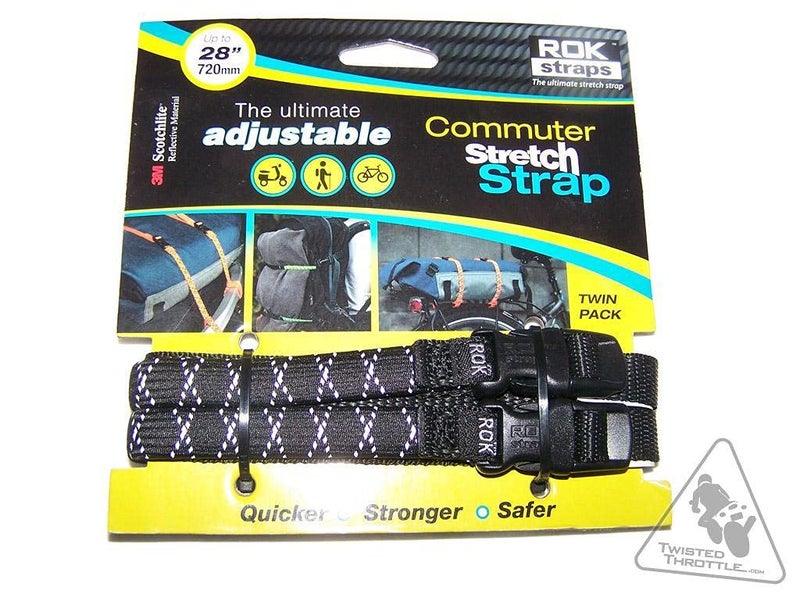 ROK Straps COMMUTER STRAP BLACK/REFLECTIVE 12"X28"X1/2" - Image 5