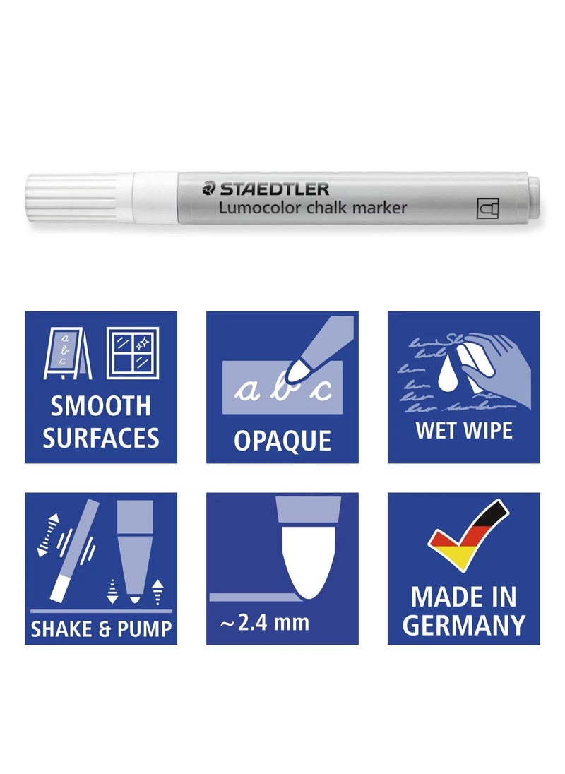 STAEDTLER 5-Piece Design Journey Chalk Markers Multicolour  - Image 5