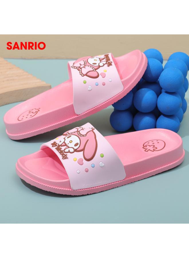 SHAKA Summer New Sanrio Children'S Slippers Home Flat Girls' Slippers Children'S Princess Light Non-Slip Sandals - Image 2