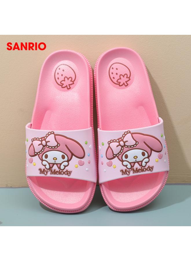 SHAKA Summer New Sanrio Children'S Slippers Home Flat Girls' Slippers Children'S Princess Light Non-Slip Sandals - Image 1