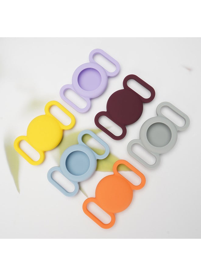 Generic Product Suitable For Apple Airtag Case Apple Airtag Binaural Pet Tracker Case Waterproof-Color:Yellow OPP Bag-Applicable Model:Apple AirTag Locator Collar Case  - Image 5