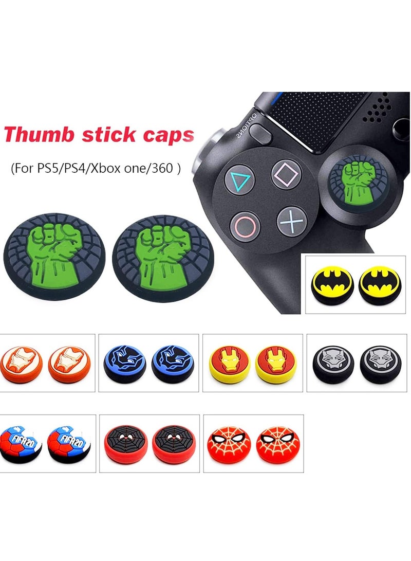 2-Piece Galaxy Thumb Grip Set For PS4/PS5 Controllers ﻿  - Image 5