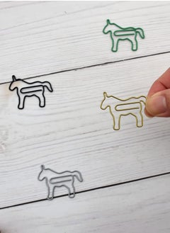 Excefore 80 PCS Cute Animal Shaped Paperclips, Cute Paper Clips Assorted, 6 Colors in Gift Box for Students Office Stuffer, Kids Children Party Invitation Card Student Scrapbooks Notebook  - Image 2