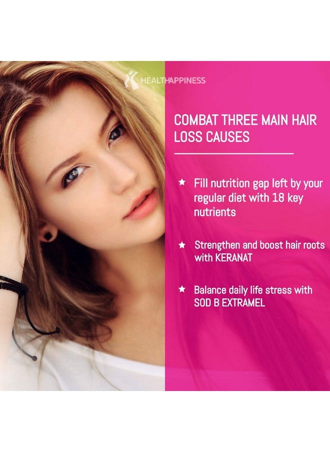 UpNourish UpNourish Lustrous Hair - Support Women's Hair Loss and Hair Regrowth  - Image 2