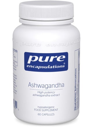 Pure Encapsulations - Ashwagandha High Potency Extract 500mg - Indian Ginseng/Winter Cherry Supplement to Support Cognitive and Joint Function - 60 Vegetarian Capsules - pzsku/ZB00262ABADDA88ABE24FZ/45/1748245005/70f19df4-b067-4e47-9f72-a676e122ca80