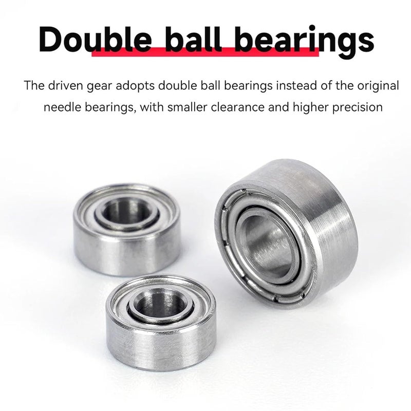 Hardened Steel DLC Coated Extruder Gear Kit For Kobra 2 3D Printer Dual Drive High Hardness - Image 4