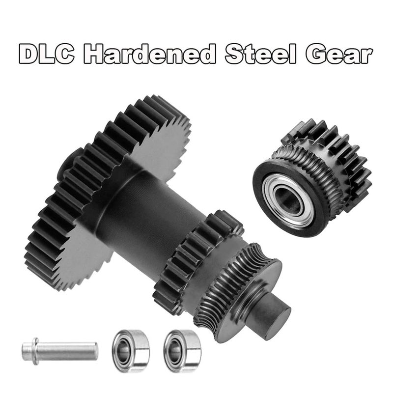 Hardened Steel DLC Coated Extruder Gear Kit For Kobra 2 3D Printer Dual Drive High Hardness - Image 5