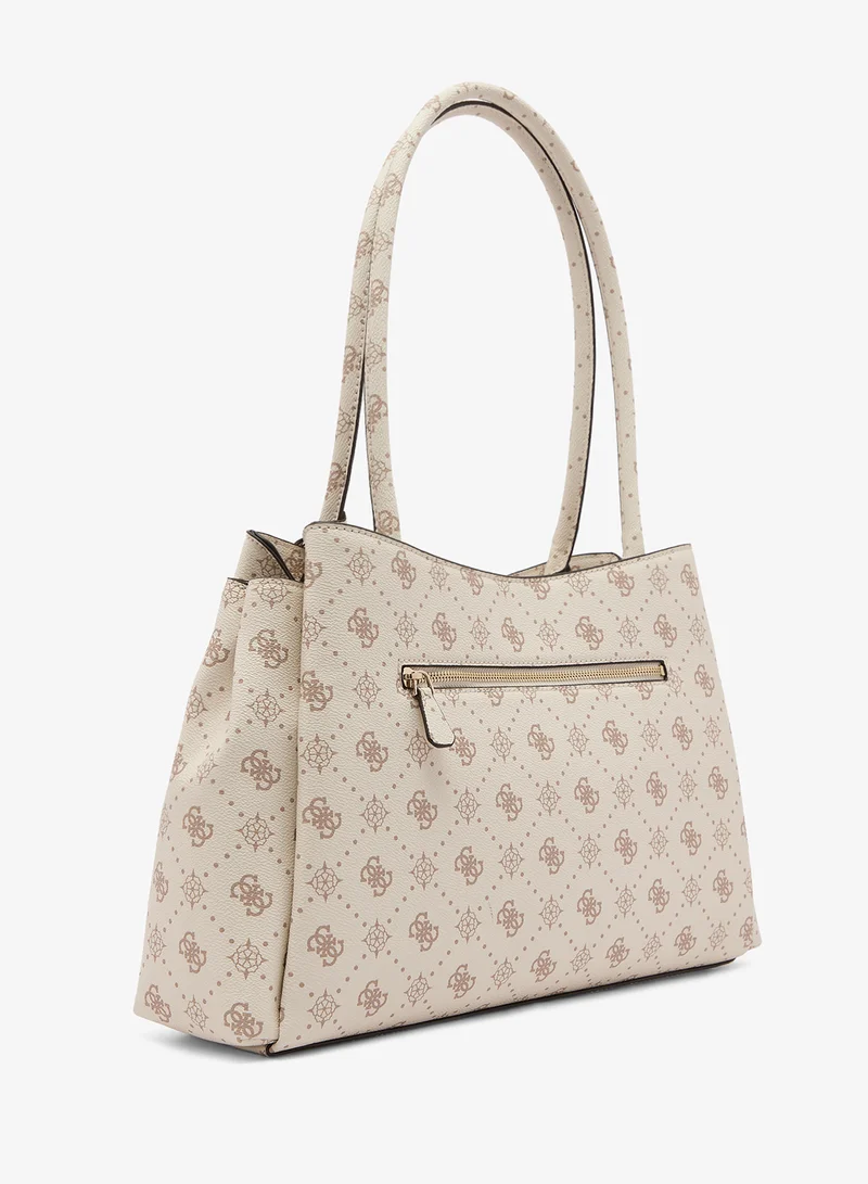 Guess  Emelie Logo Girlfriend Tote Bag for Women | Best Price UAE