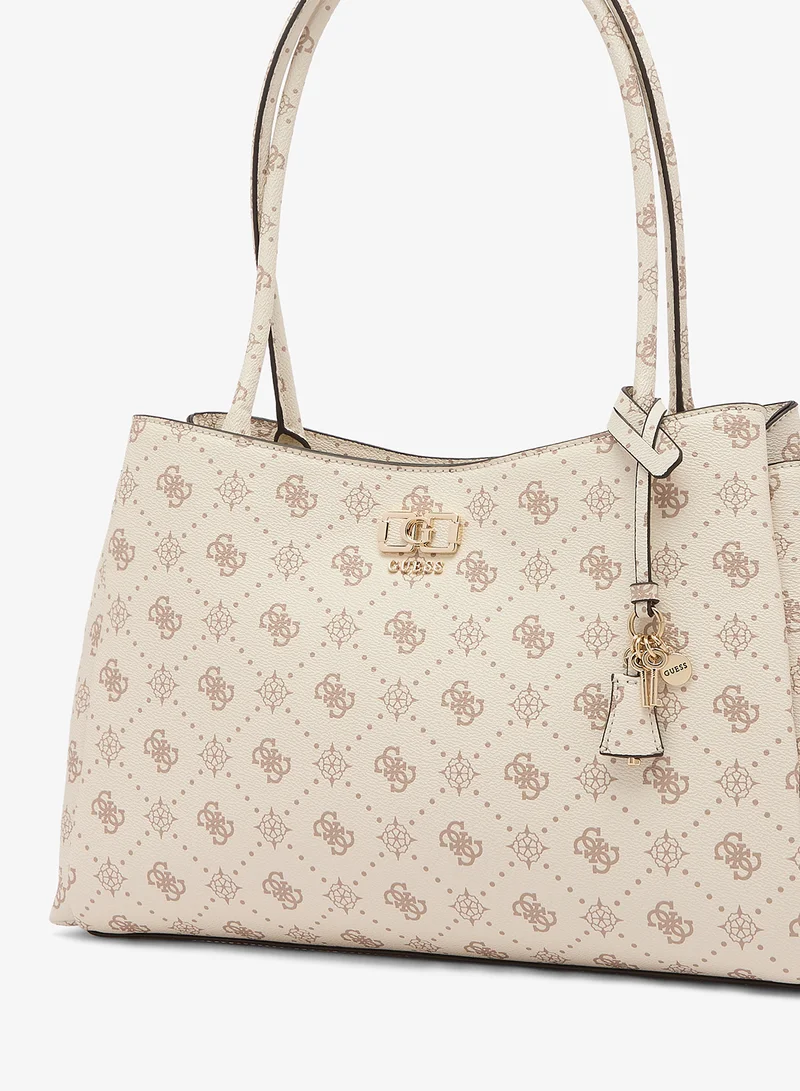 Guess  Emelie Logo Girlfriend Tote Bag for Women | Best Price UAE