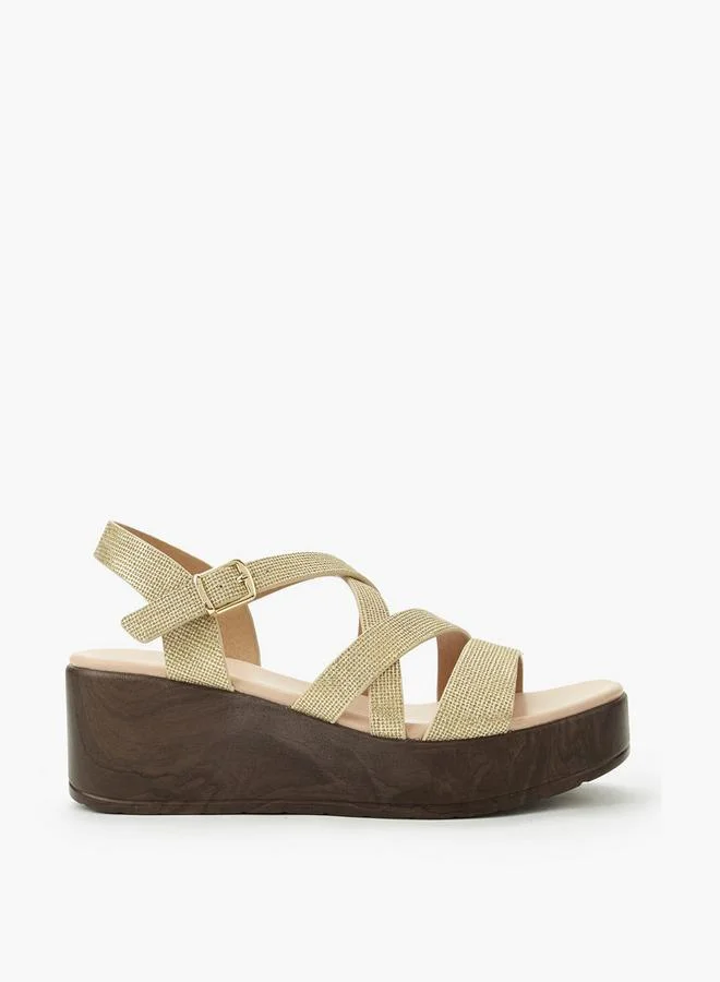 Surestep GOLD Women Flatform Sandals for Women | Best Price UAE