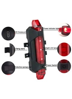 Generic Waterproof Front and Rear Bike Light Set with USB Charging Port - Night Riding Kit  - Image 3