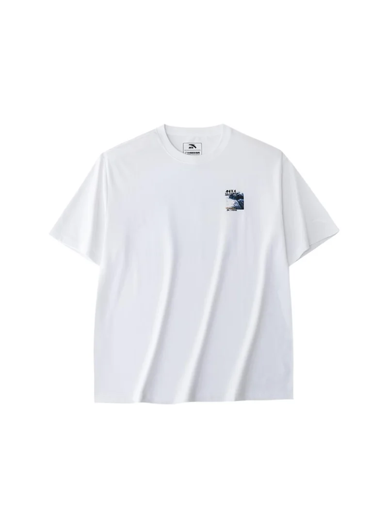 ANTA CLASSICAL CULTURE Short T-Shirt White