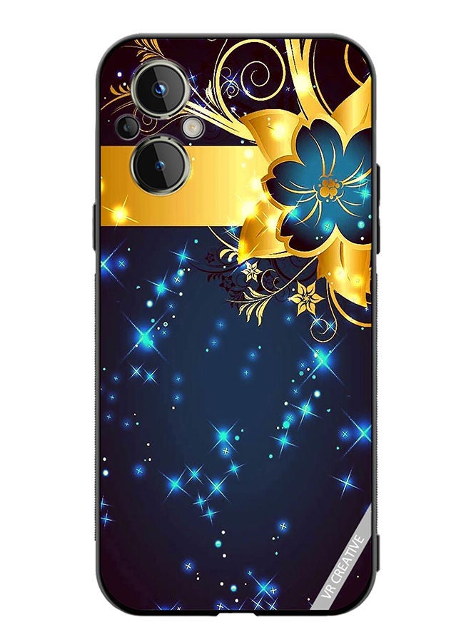 VR CREATIVE Protective Case Cover For OnePlus Nord N20 5G Flower Design Multicolour - Image 1