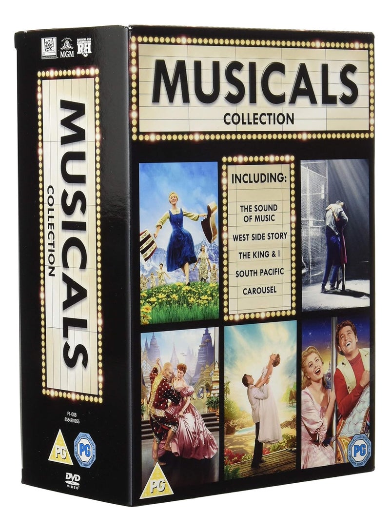 Musical Collection - DVD Box Set - The Sound Of Music, West Side Story, The King And I, South Pacific & Carousel - Image 1