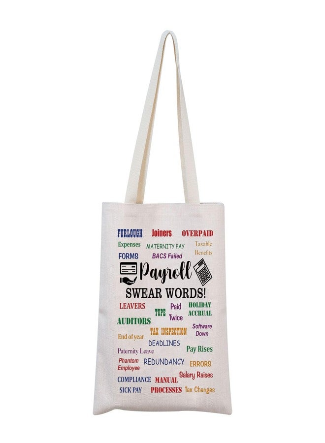 MNIGIU Bookkeeper Tote Bag - Payroll Manager & Supervisor Gift - Retirement Gift - Image 1