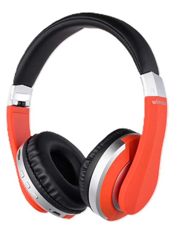 NIBEMINENT MH7 Head-Mounted Foldable BT5.0 Wireless Headset Red - Image 1