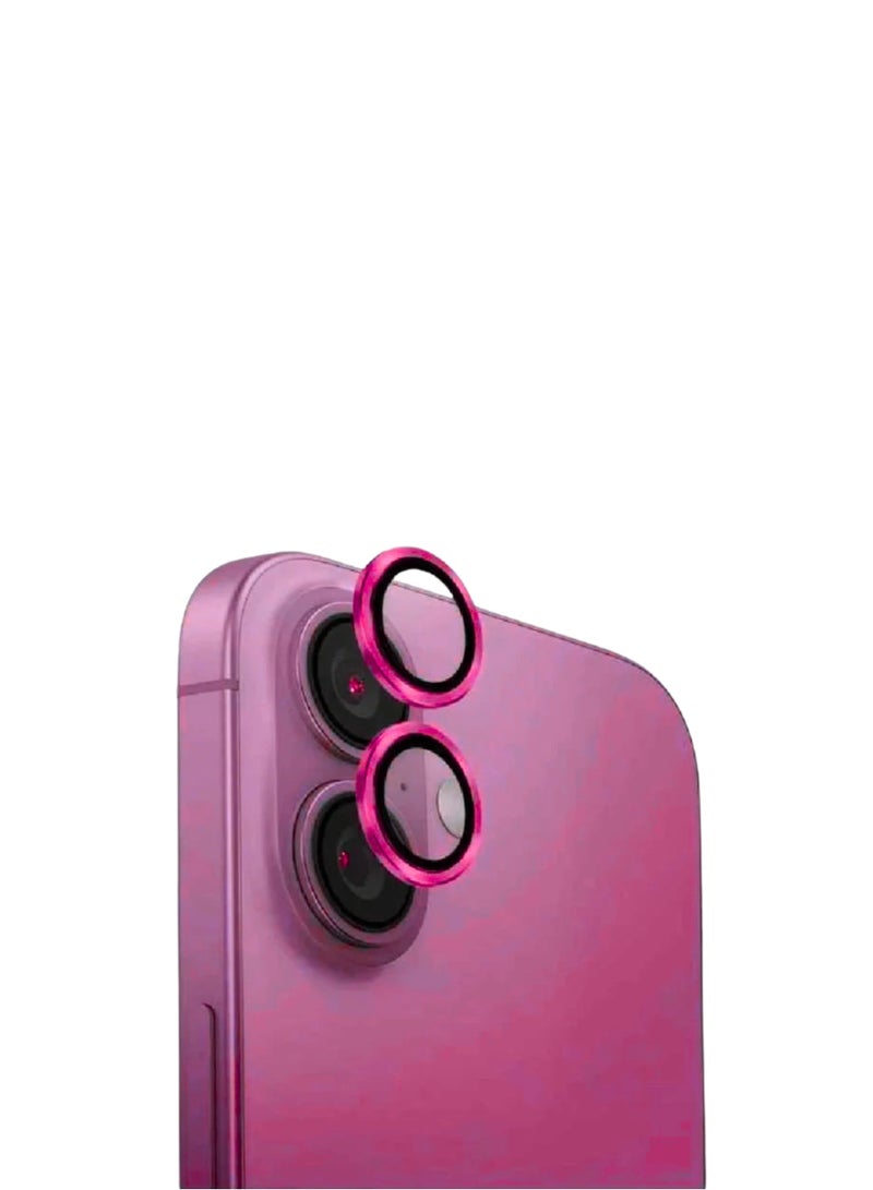 Camera protection for iPhone 16/16 Plus - Pink