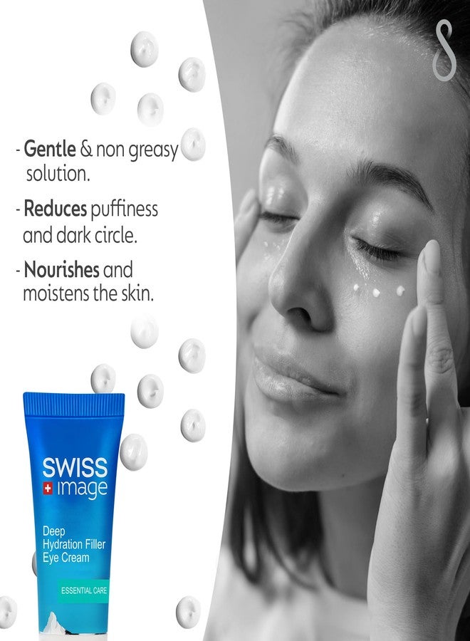 Swiss Image Eye Cream for Deep Hydration with Niacinamide 15 ml | Reduces Dark Circles, Puffiness & Fine Lines | Brightens & Firms Delicate Under-Eye Area | For All Skin Types - Image 2