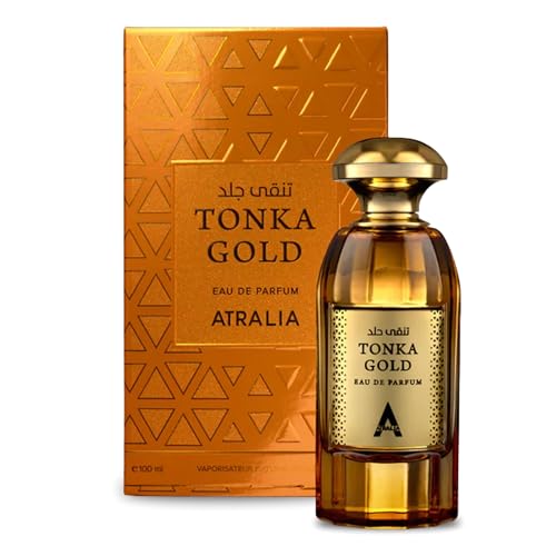 Atralia Tonka Gold Eau De Parfum Unisex 100Ml 3.4Oz - Luxurious and Long Lasting Fragrance With Top Notes Of Cognac, Cinnamon and Plum - Image 2