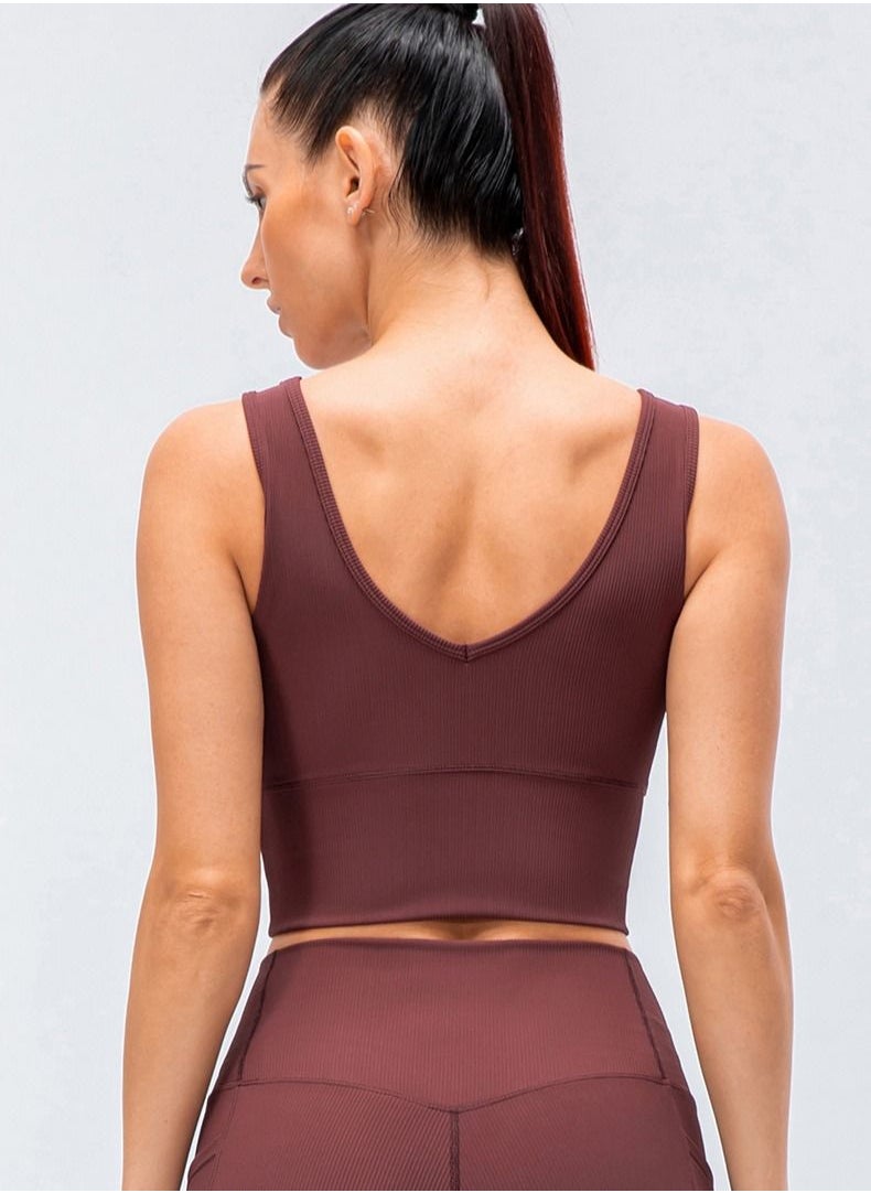 Loquat New Yoga Sports Vest  - Image 2