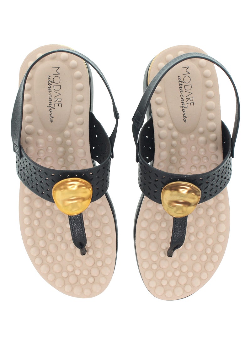 Modare Women’s Flat Sandals with Back Strap – Secure Fit and Lightweight Daily Wear - Image 5