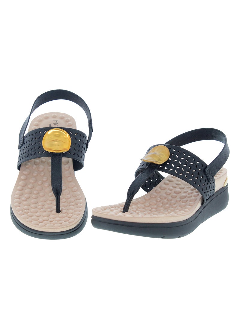 Modare Women’s Flat Sandals with Back Strap – Secure Fit and Lightweight Daily Wear - Image 4